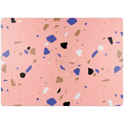 Pink Terrazzo Surface Laptop 4 15in Skin