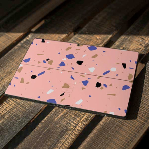 Pink Terrazzo Surface Pro 7 Skin