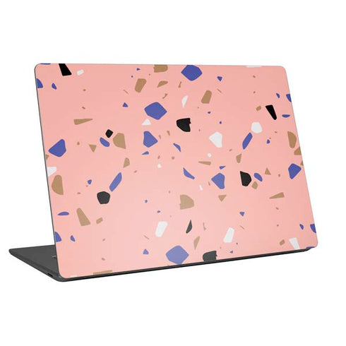 Pink Terrazzo Universal Laptop 17in (13.8 x 10in) Skin