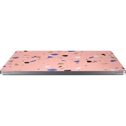 Pink Terrazzo Universal Laptop 17in (13.8 x 10in) Skin