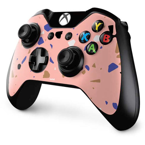 Pink Terrazzo Xbox One Controller Skin
