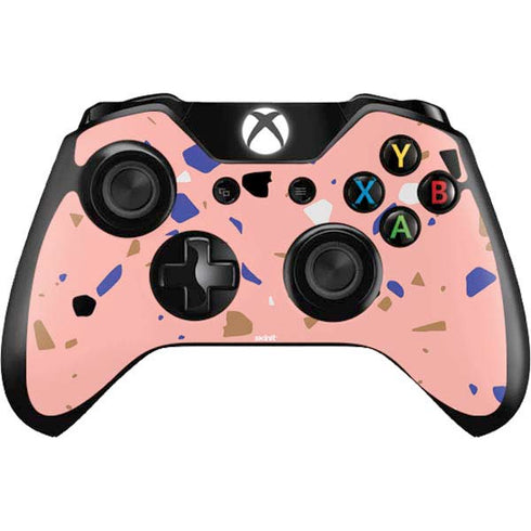 Pink Terrazzo Xbox One Controller Skin