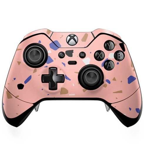 Pink Terrazzo Xbox One Elite Controller Skin