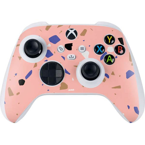 Pink Terrazzo Xbox Series S Controller Skin