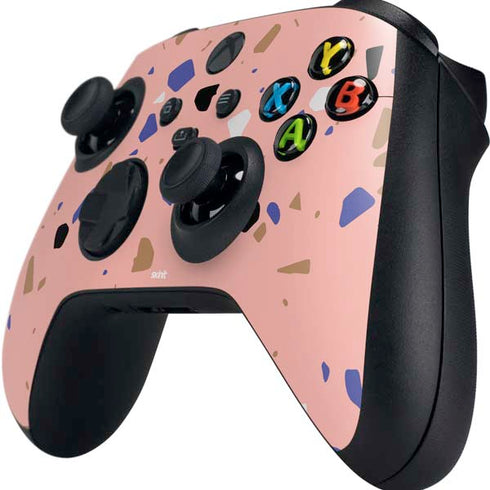 Pink Terrazzo Xbox Series X Controller Skin