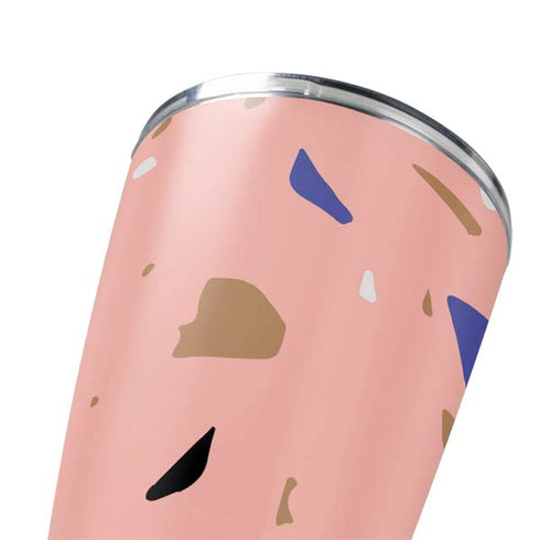 Pink Terrazzo Yeti 20oz Tumbler Skin