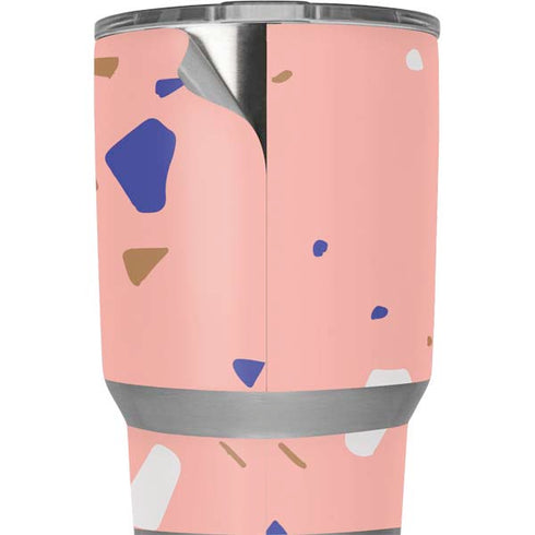 Pink Terrazzo Yeti 20oz Tumbler Skin