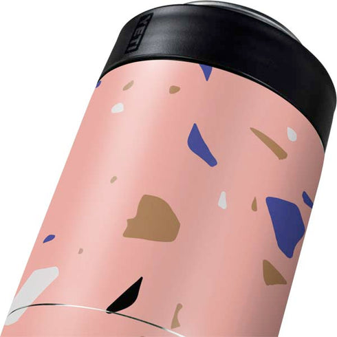 Pink Terrazzo Yeti Colster Can Insulator Skin