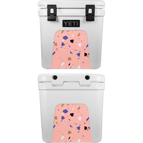 Pink Terrazzo YETI Roadie 24 Hard Cooler Skin