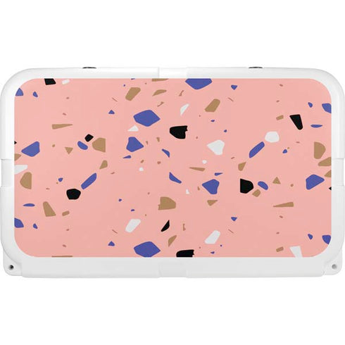 Pink Terrazzo YETI Tundra 45 Hard Cooler Skin