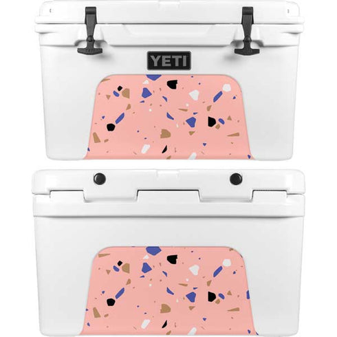 Pink Terrazzo YETI Tundra 45 Hard Cooler Skin