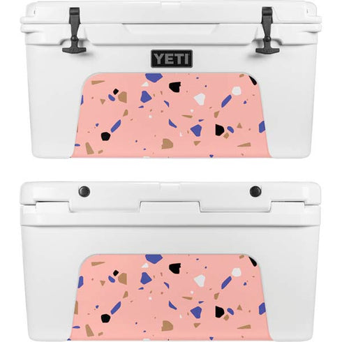 Pink Terrazzo YETI Tundra 65 Hard Cooler Skin