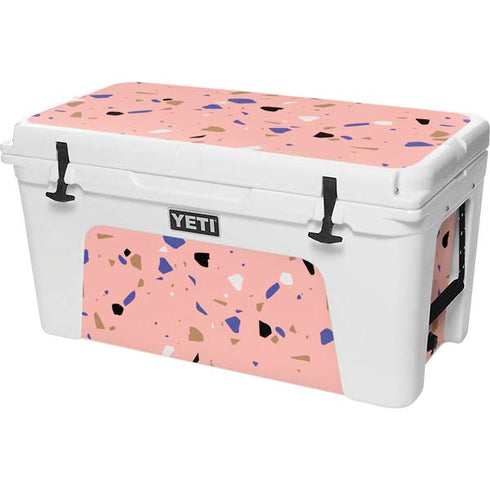 Pink Terrazzo YETI Tundra 75 Hard Cooler Skin