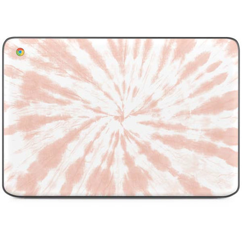 Pink Tie Dye HP Chromebook Skin