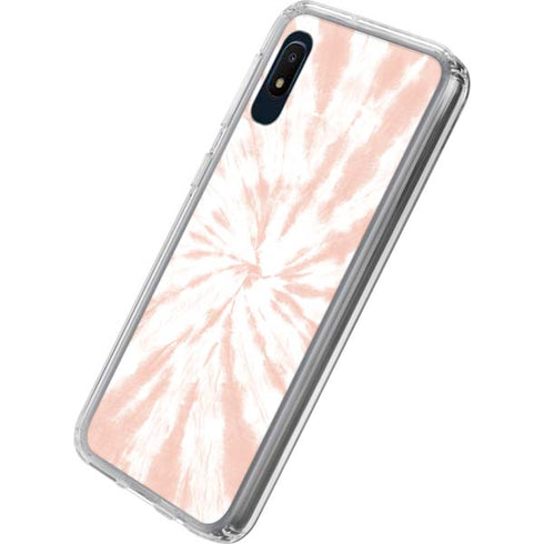 Pink Tie Dye Galaxy A10e Clear Case