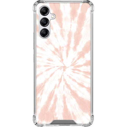 Pink Tie Dye Galaxy A14 5G Clear Case