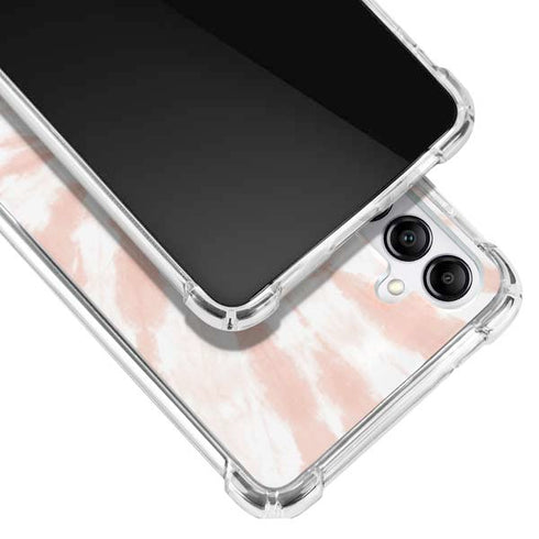 Pink Tie Dye Galaxy A14 5G Clear Case