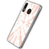 Pink Tie Dye Galaxy A20 Clear Case