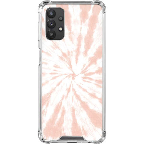 Pink Tie Dye Galaxy A32 5G Clear Case