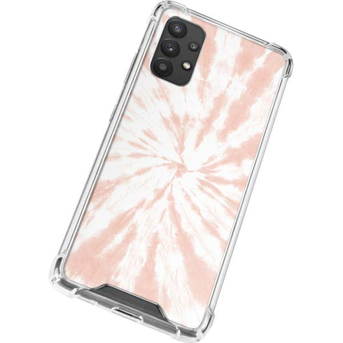 Pink Tie Dye Galaxy A32 5G Clear Case