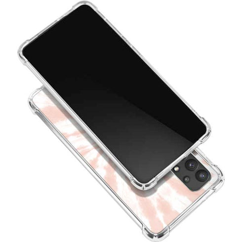 Pink Tie Dye Galaxy A32 5G Clear Case