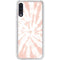 Pink Tie Dye Galaxy A50 Clear Case