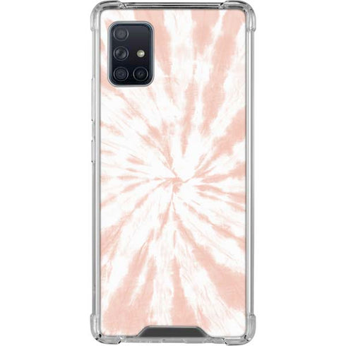 Pink Tie Dye Galaxy A51 5G Clear Case