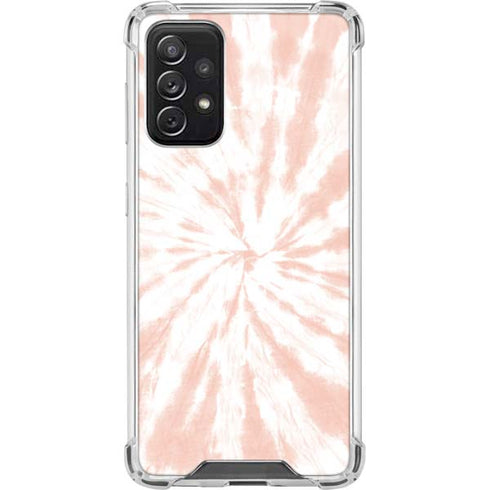Pink Tie Dye Galaxy A72 5G Clear Case