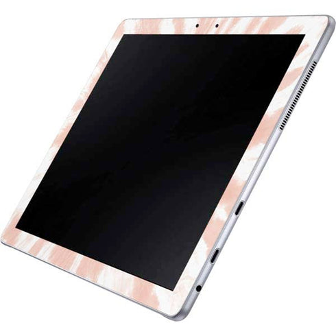 Pink Tie Dye Galaxy Book 12in Skin