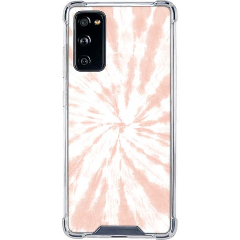 Pink Tie Dye Galaxy S20 FE Clear Case