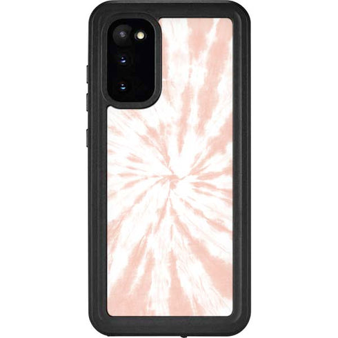 Pink Tie Dye Galaxy S20 Waterproof Case