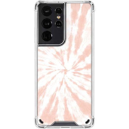 Pink Tie Dye Galaxy S21 Ultra 5G Clear Case