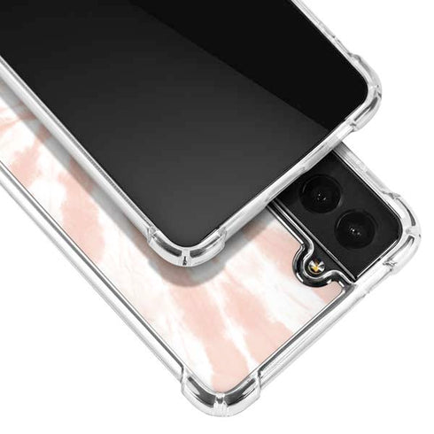 Pink Tie Dye Galaxy S22 Plus Clear Case