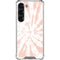Pink Tie Dye Galaxy S23 Clear Case