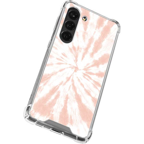 Pink Tie Dye Galaxy S23 Clear Case