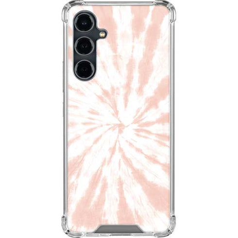 Pink Tie Dye Galaxy S23 FE Clear Case