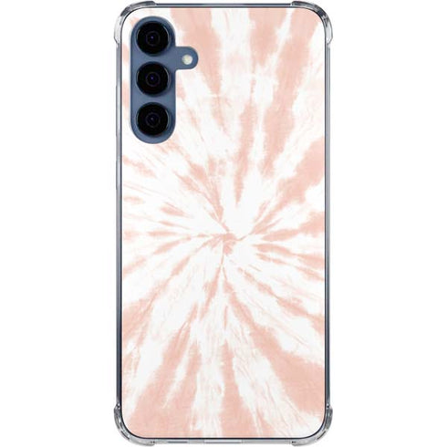 Pink Tie Dye Galaxy S24 Clear Case