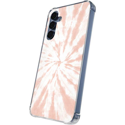 Pink Tie Dye Galaxy S24 Clear Case