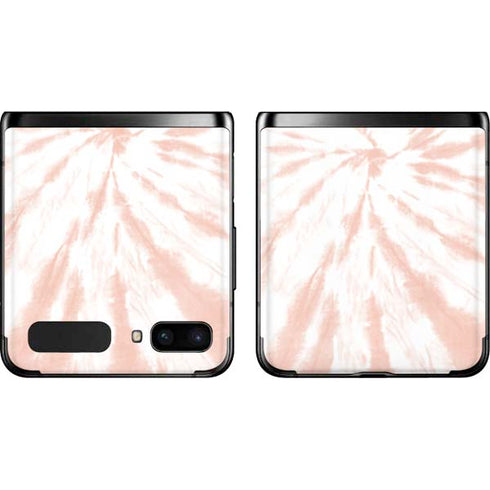 Pink Tie Dye Galaxy Z Flip Skin