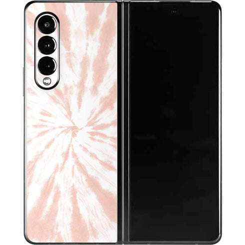 Pink Tie Dye Galaxy Z Fold3 5G Skin