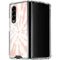 Pink Tie Dye Galaxy Z Fold4 5G Clear Case