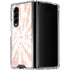 Pink Tie Dye Galaxy Z Fold4 5G Clear Case