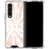 Pink Tie Dye Galaxy Z Fold4 5G Clear Case