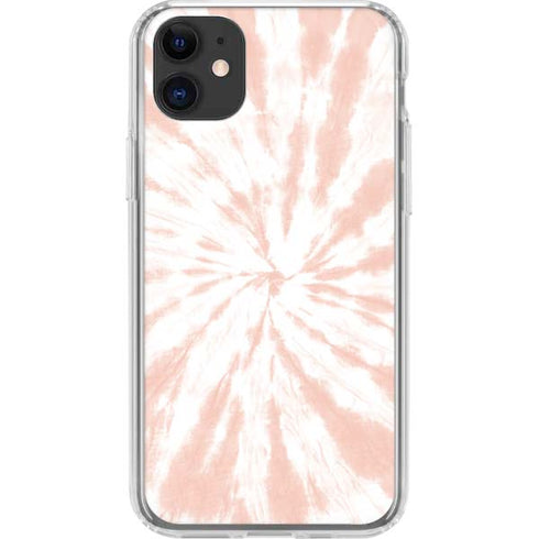 Pink Tie Dye iPhone 11 Clear Case