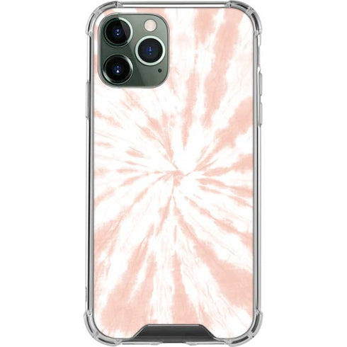 Pink Tie Dye iPhone 12 Pro Clear Case