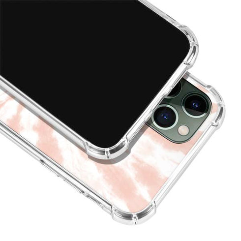 Pink Tie Dye iPhone 12 Pro Clear Case