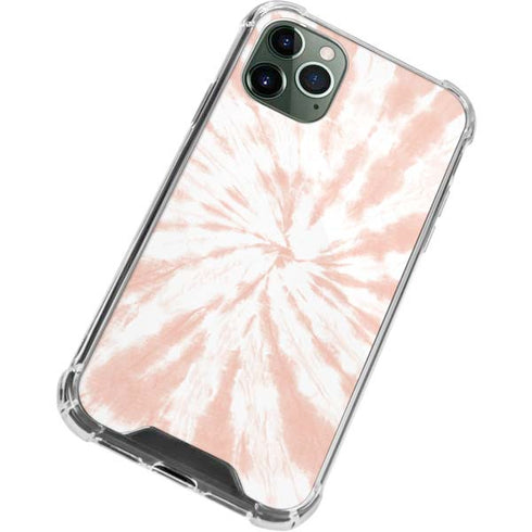 Pink Tie Dye iPhone 12 Pro Max Clear Case