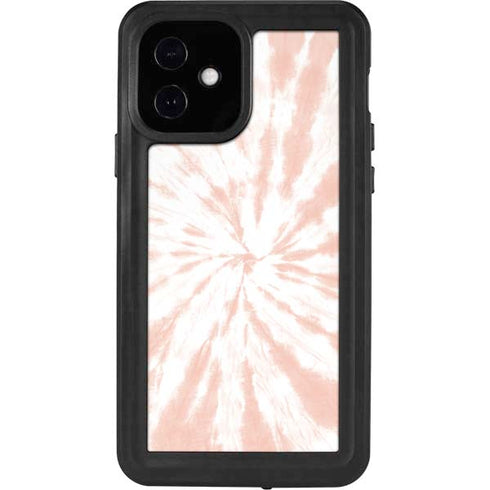 Pink Tie Dye iPhone 12 Waterproof Case
