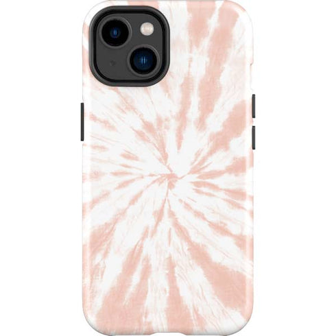 Pink Tie Dye iPhone 14 Plus Impact Case