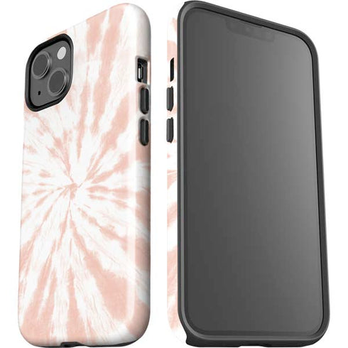 Pink Tie Dye iPhone 14 Plus Impact Case